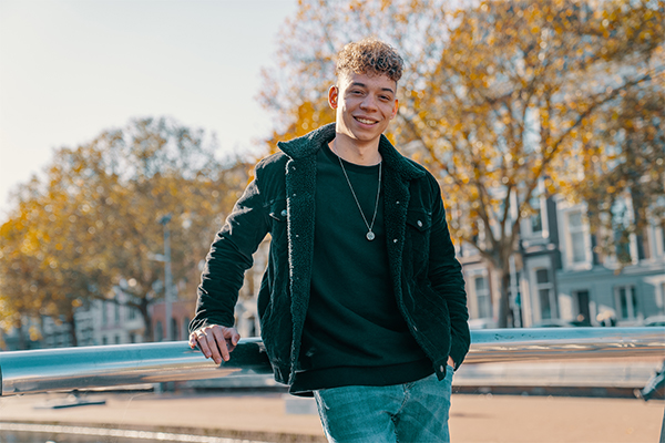 Boy in Rotterdam