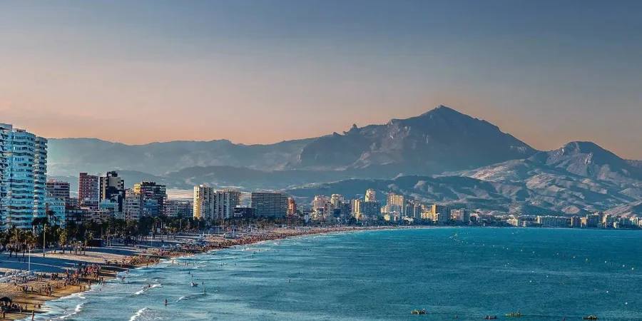 Alicante kust werken in