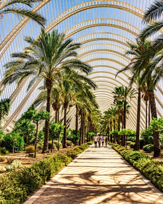L'Umbracle in Valencia