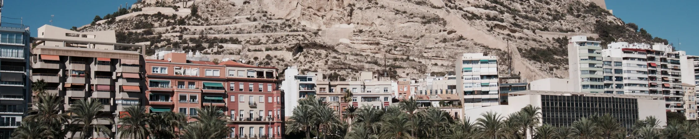 Het strand van Alicante